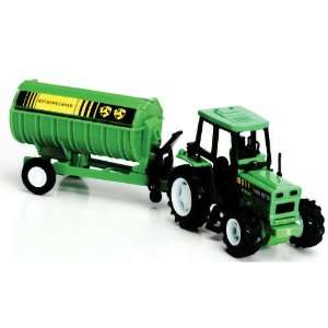  Country Life Green Farm Tractor with Rotaspreader Playset 