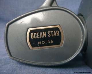 Ocean Star No. 36, Vintage Salt Water Spinning Reel, Fishing, Egg 