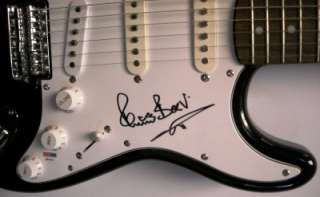 PETE BEST Autograph PSA Fender Electric Guitar SIGNED The Beatles COA 