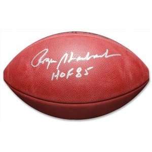  Roger Staubach Autographed Ball   HOF85