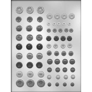 CK Products Button Assortment Chocolate Mold