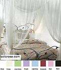 GLOW IN THE DARK BLUE MOSQUITO NET BED CANOPY 10 STARS  