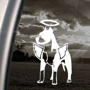  Pitbull Dog Angel With Wings Decal Window Sticker 
