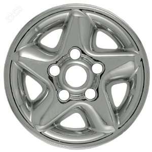   To Coast IWCI00X 16 Inch Chrome Wheelskins With 5 Star   Pack Of 4