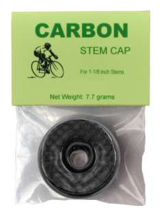 ALL CARBON STEM CAP 7.7g Road/Mountain/Bicycle/Headset  