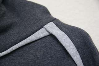SS08 Dior Homme Charcoal Hooded Sweatshirt Sweater Hoodie Hoody L 