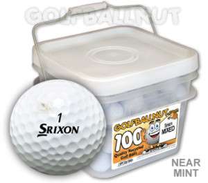 100 Ball Bucket Mint Srixon Mix Special Order  