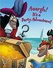 captain hook peter pan party supplies 8 invitations $ 9