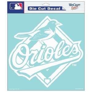  MLB Baltimore Orioles 8 X 8 Die Cut Decal Sports 