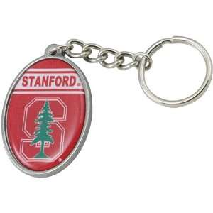  Stanford Cardinal Oval Keychain