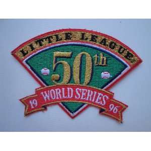  50th World Series 1996 Little League Press Patch 