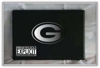 Green Bay NFL Packers CHROME Laptop Car Truck Vinyl Decal Skin Sticker 