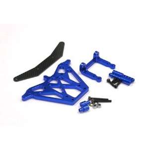    T6790BLUE Alloy Rear Shock Tower Nitro Stampede Toys & Games
