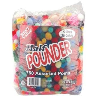 Half Pounder Bag Of Pom Poms