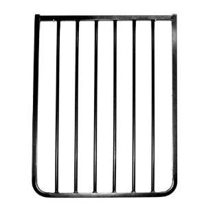  21.75 Extention for Stairway Gate   Black (Black) (29H x 