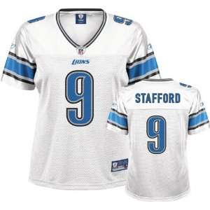  Matthew Stafford White Reebok NFL Replica Detroit Lions 
