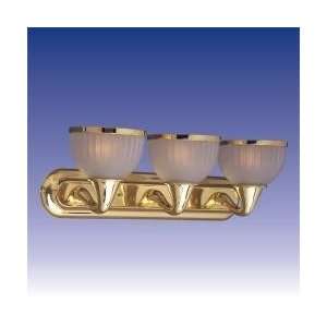 Maxim 21013FTPB Polished Gold Maxim Three Light Wall Sconce from the 