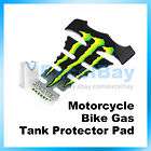 Green Motorcycle Carbon Fiber Resin Tank Pad TankPad Protector Oil Pad 