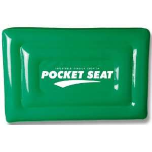  PocketSeat Inflatable Stadium Seat Cushion 9x13 Green 