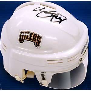  Chris Pronger Memorabilia Signed Hockey Mini Helmet 