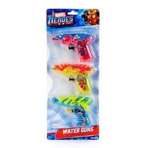  Marvel Heroes Water Squirters   3pc Set Toys & Games