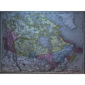  Spofford Map of Canada (1900)