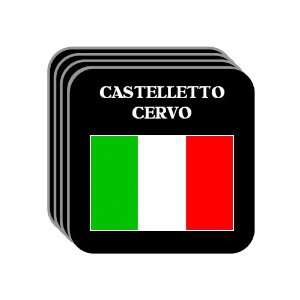  Italy   CASTELLETTO CERVO Set of 4 Mini Mousepad 