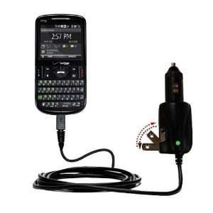  Car and Home 2 in 1 Combo Charger for the HTC Ozone   uses 