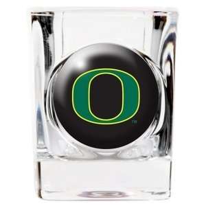 Oregon Ducks Square Shot Glass   2 Oz.