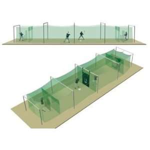  JUGS Softball Equipment Sports Outdoor Split Cage Package 