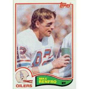  1982 Topps #103 Mike Renfro   Houston Oilers (Football 