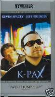 Pax KPAX D VHS HD Video DVHS Digital Theater K Spacey  