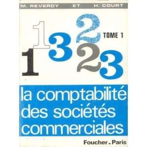   comptabilité des sociétés commerciales Court H. Reverdy M.  Books