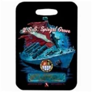  Amphibious Outfitters Spiegel Grove 2 Piece Luggage Tag 