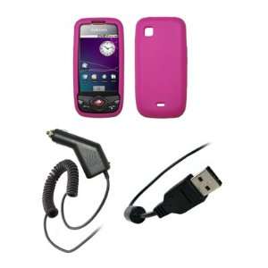  Samsung Galaxy Spica i5700   Hot Pink Soft Silicone Gel 