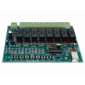  Velleman K8090 8 CHANNEL USB RELAY CARD