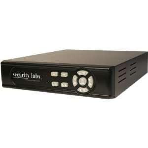  4 Channel Multiplexed 160GB DVR with Motion Detection 