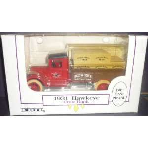   Budweiser 1931 Hawkeye Crate 1/34 Scale Diecast Bank Toys & Games
