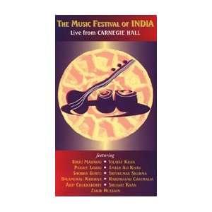  The Music Festival of India Live from Carnegie Hall VHS 