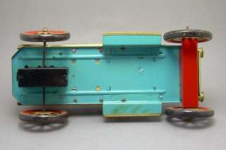 Vintage Masudaya Modern Japan Fire Engine Tin Litho Toy  