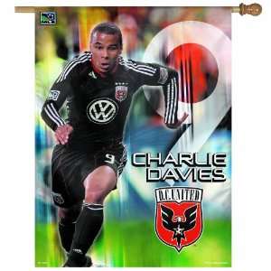  MLS DC United Charlie Davies 27 by 37 Inch Vertical Flag 