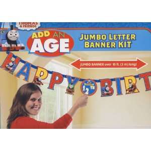  Thomas & Friends Add an Age Jumbo Letter Banner Kit Toys 