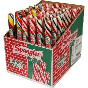 Spangler Assorted Jumbo Peppermint Sticks 48 pieces 1 Count