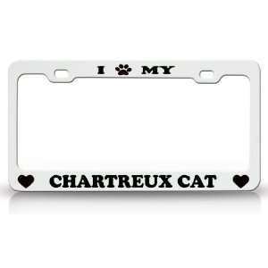  I PAW MY CHARTREUX Cat Pet Animal High Quality STEEL 