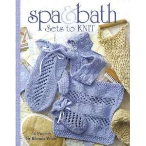  Leisure Arts spa & Bath Sets To Knit Arts, Crafts 