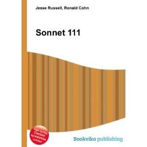  Sonnet 111 Ronald Cohn Jesse Russell Books