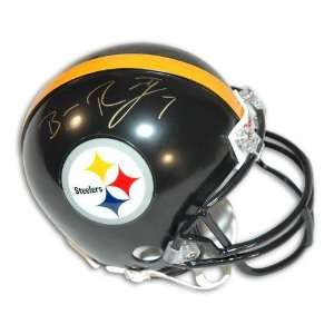  Autographed Ben Roethlisberger Pittsburgh Steelers Mini 