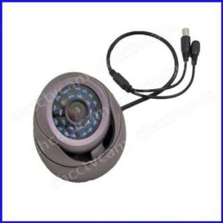 Outdoor 600TVL Sony CCD IR Day Night Dome Camera WDR  