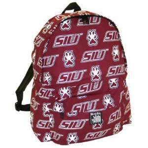 SIU Southern Illinois University Backpack by Broad Bay 