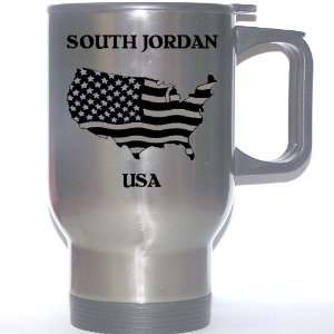  US Flag   South Jordan, Utah (UT) Stainless Steel Mug 